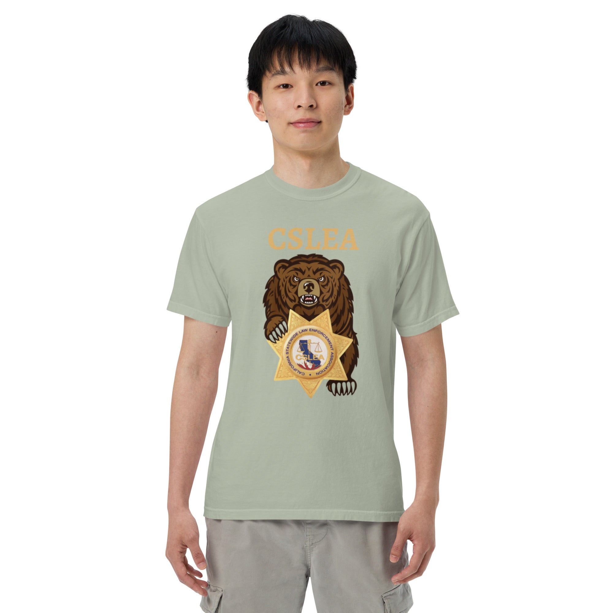 Unisex garment-dyed heavyweight t-shirt