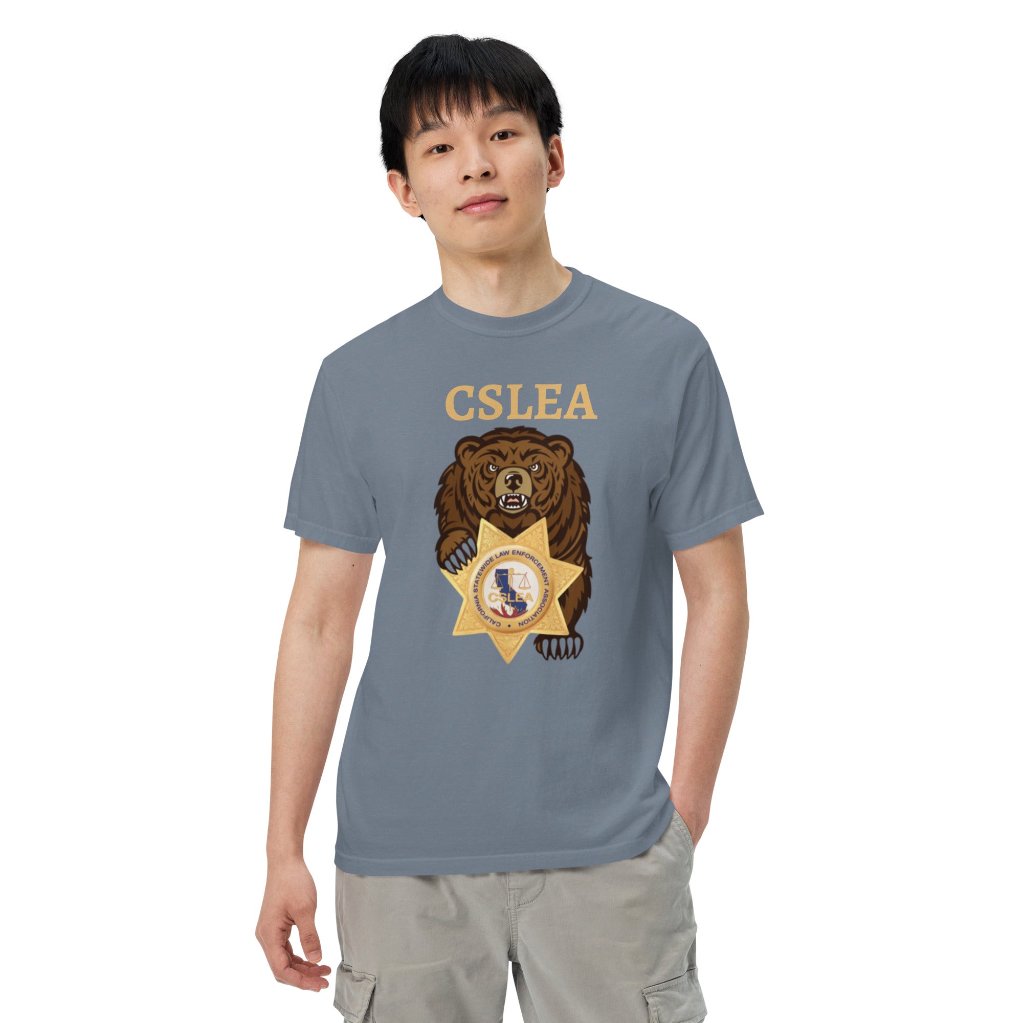 Unisex garment-dyed heavyweight t-shirt