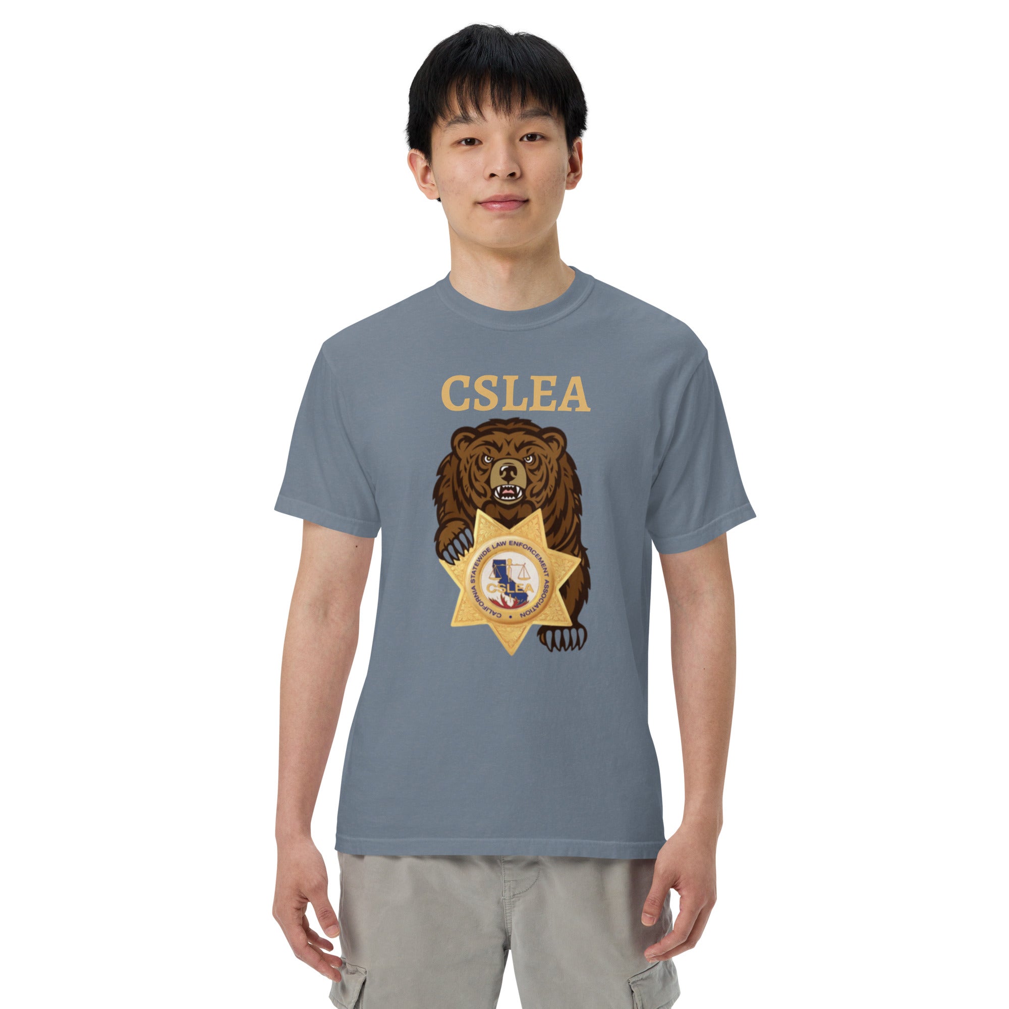 Unisex garment-dyed heavyweight t-shirt