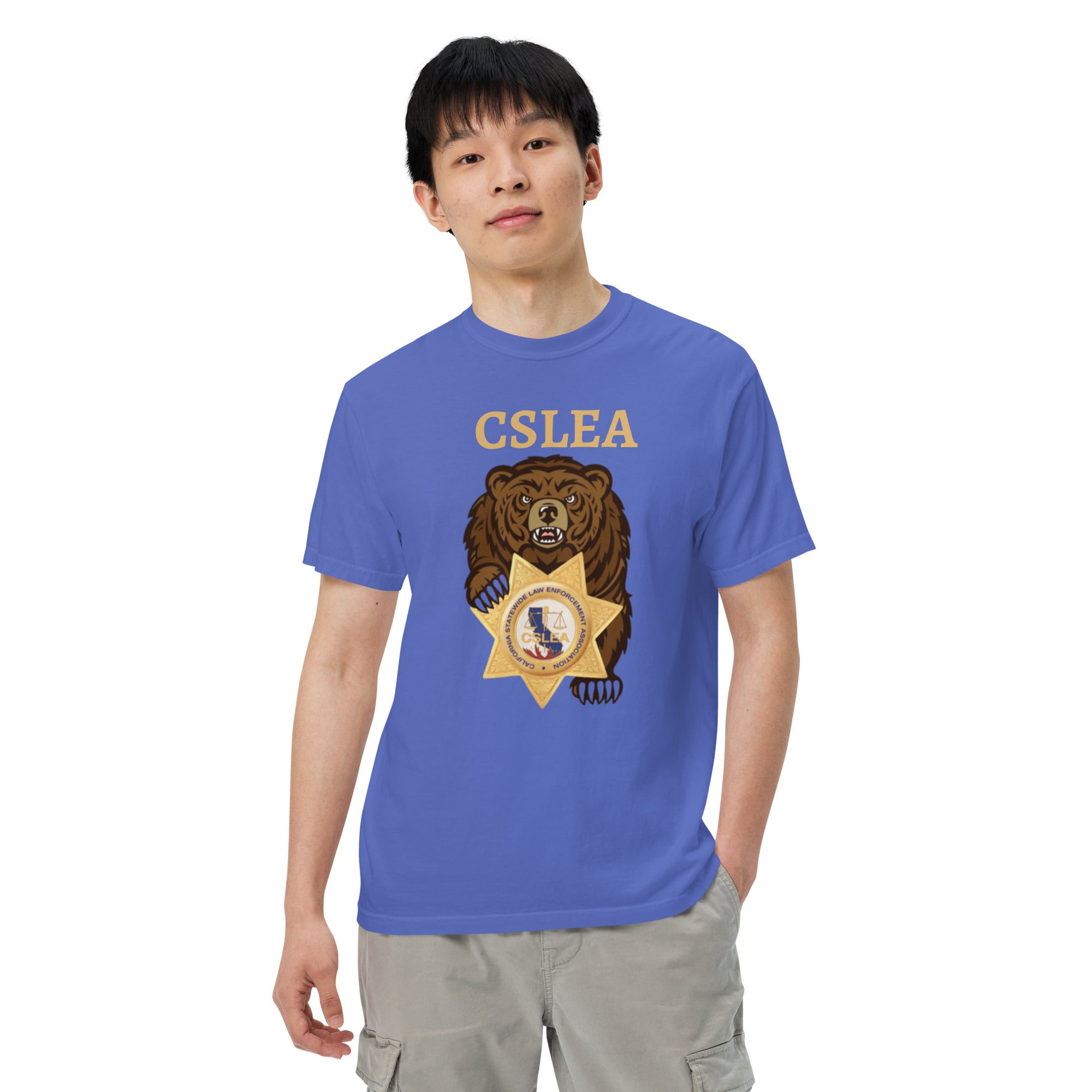 Unisex garment-dyed heavyweight t-shirt