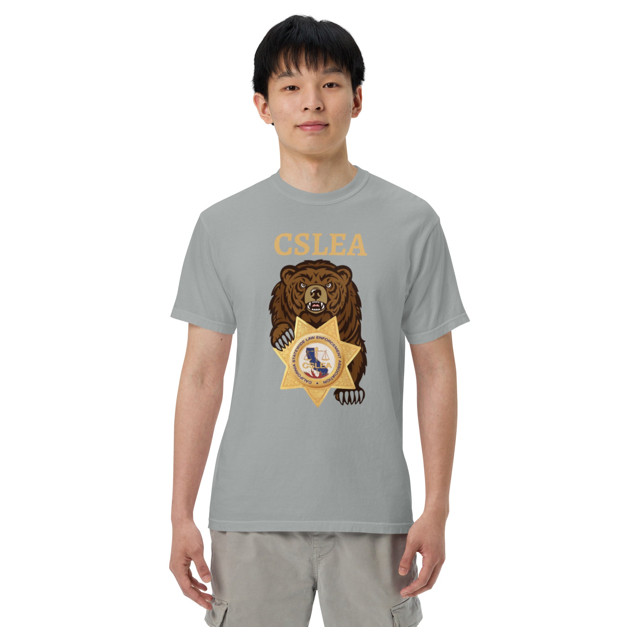 Unisex garment-dyed heavyweight t-shirt