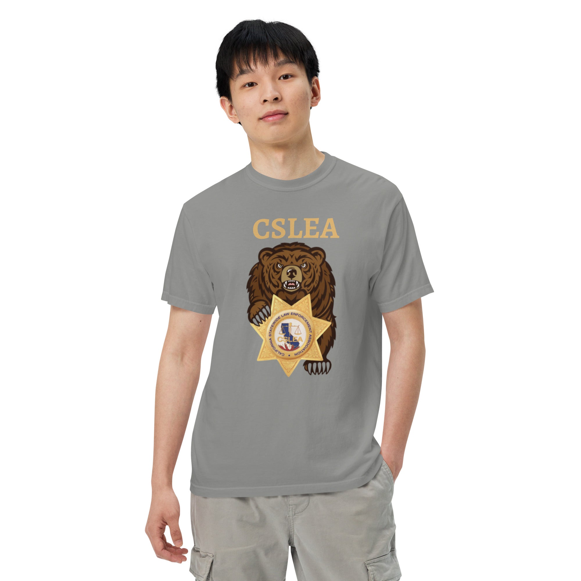 Unisex garment-dyed heavyweight t-shirt
