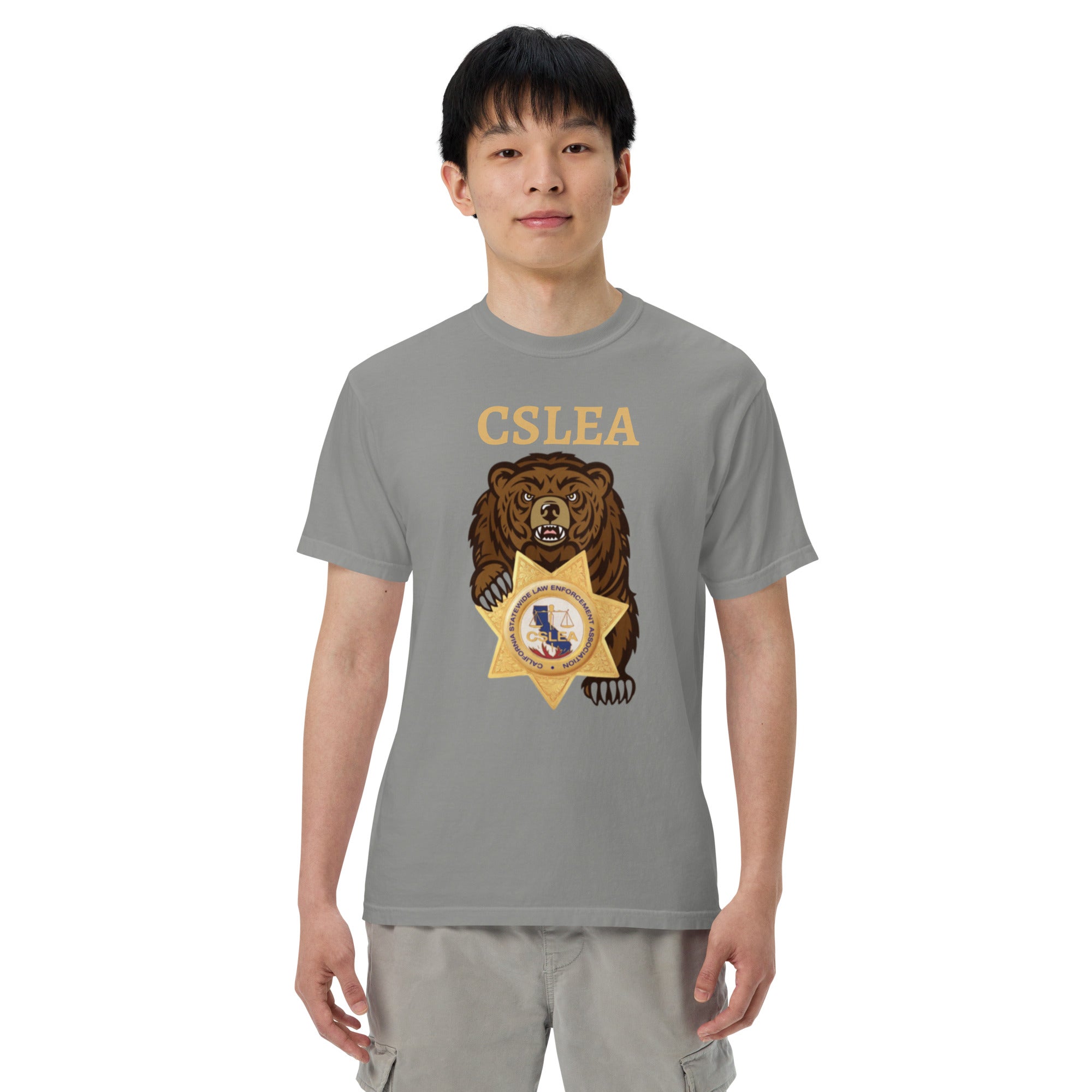 Unisex garment-dyed heavyweight t-shirt