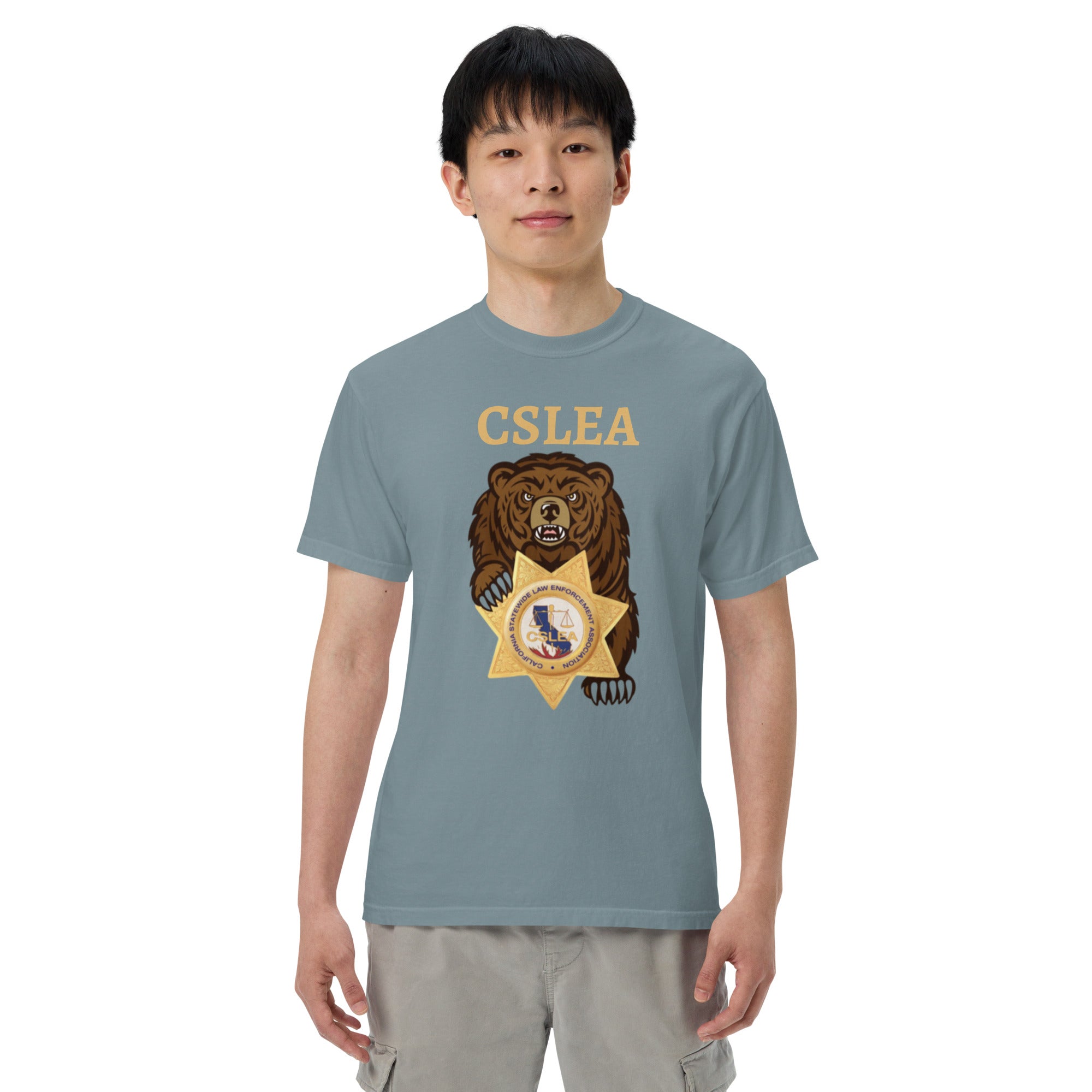 Unisex garment-dyed heavyweight t-shirt