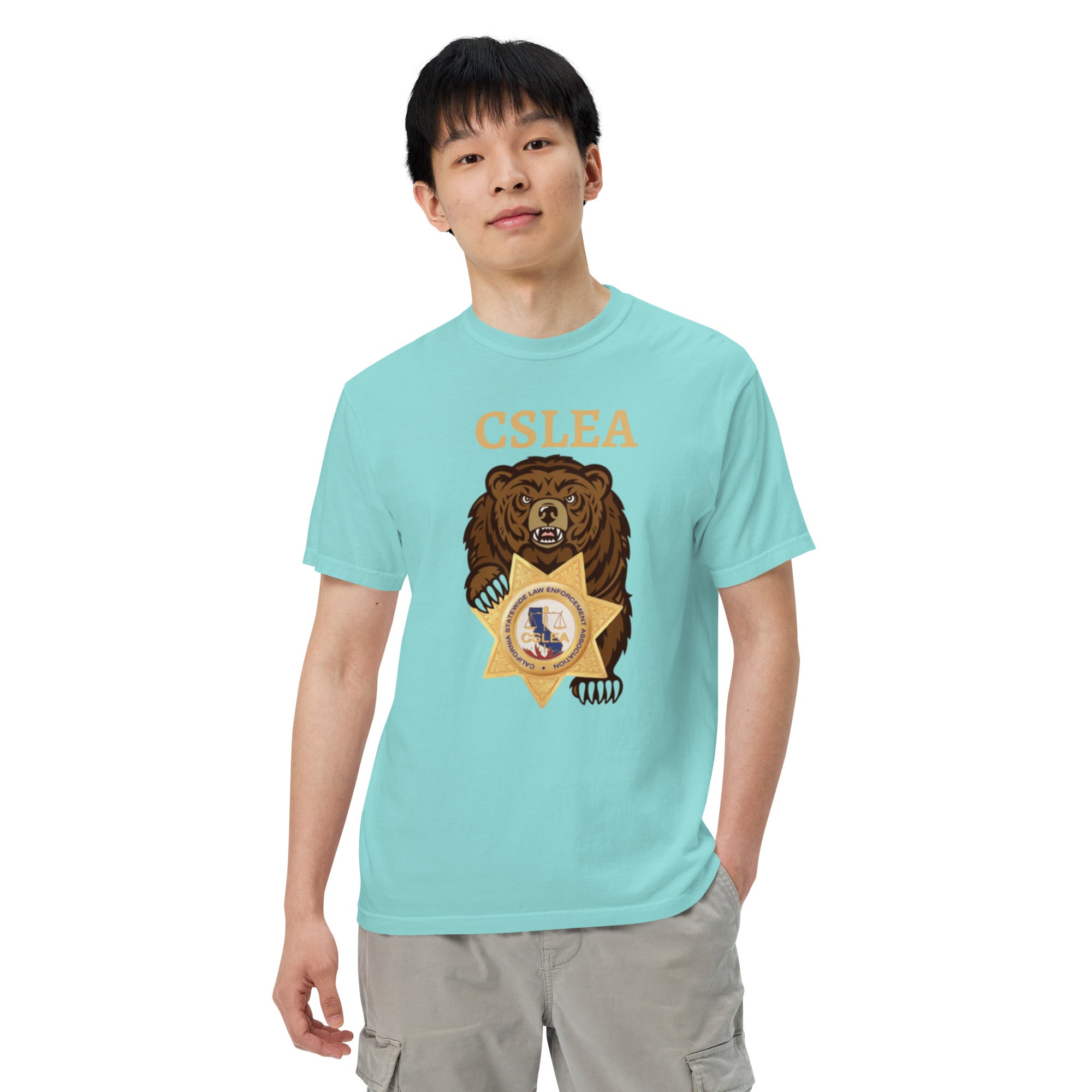 Unisex garment-dyed heavyweight t-shirt