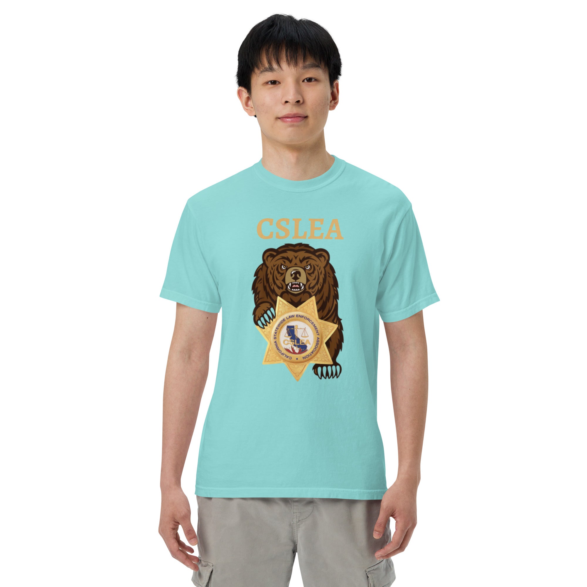 Unisex garment-dyed heavyweight t-shirt