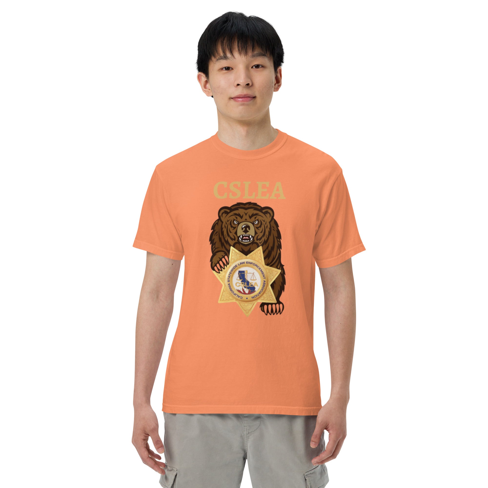 Unisex garment-dyed heavyweight t-shirt