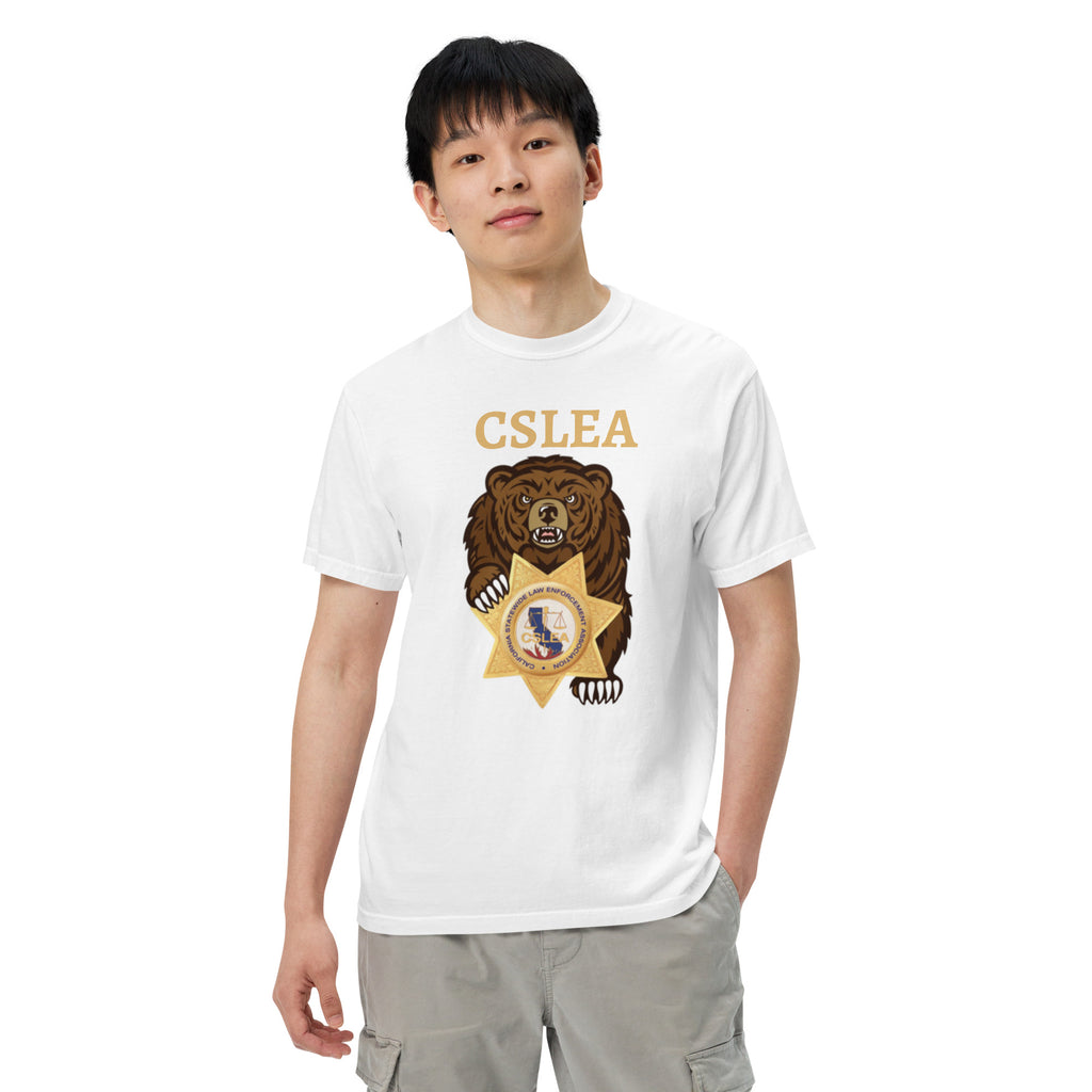 Unisex garment-dyed heavyweight t-shirt
