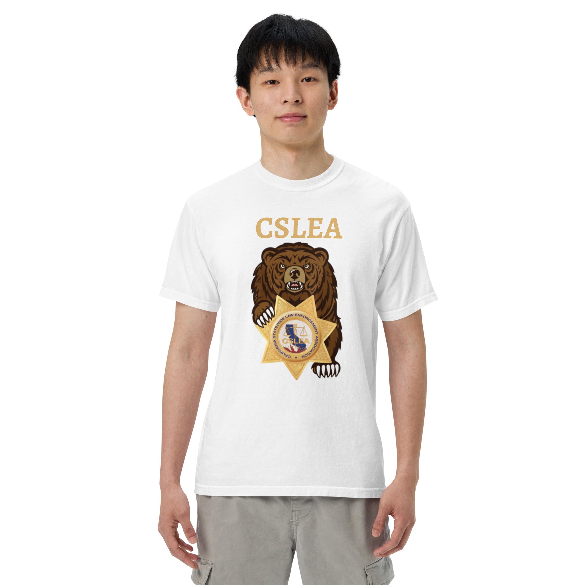 Unisex garment-dyed heavyweight t-shirt